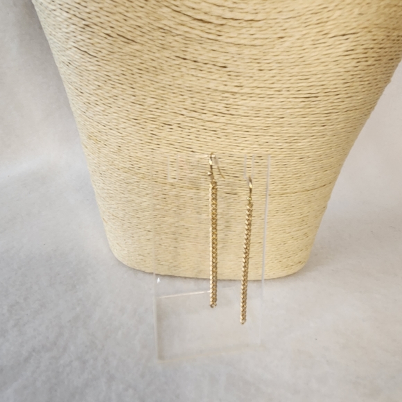 C.L.O.V.E.R Goldplated Necklace & Earring Set - Picture 5 of 8